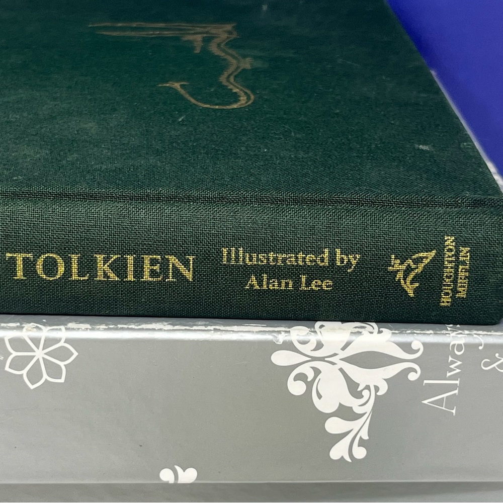 1977 The Hobbit J R R Tolkien Illustrated by Alan Lee Hardcover Book - Picture 5 of 11